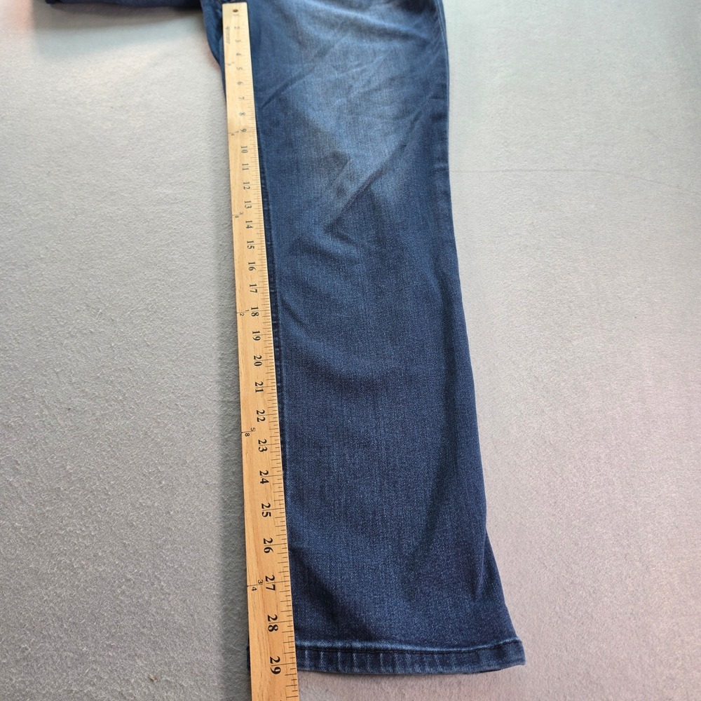 Democracy Absolution Straight Leg Cuffed Girlfriend Jeans Wash Stretch | 12 - Picture 6 of 8